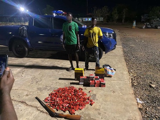 Two Arrested in Oti Region with Unlicensed Firearm and Ammunition