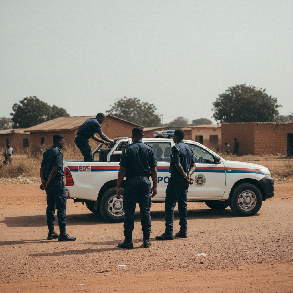 10 suspected landguards arrested at Amasaman