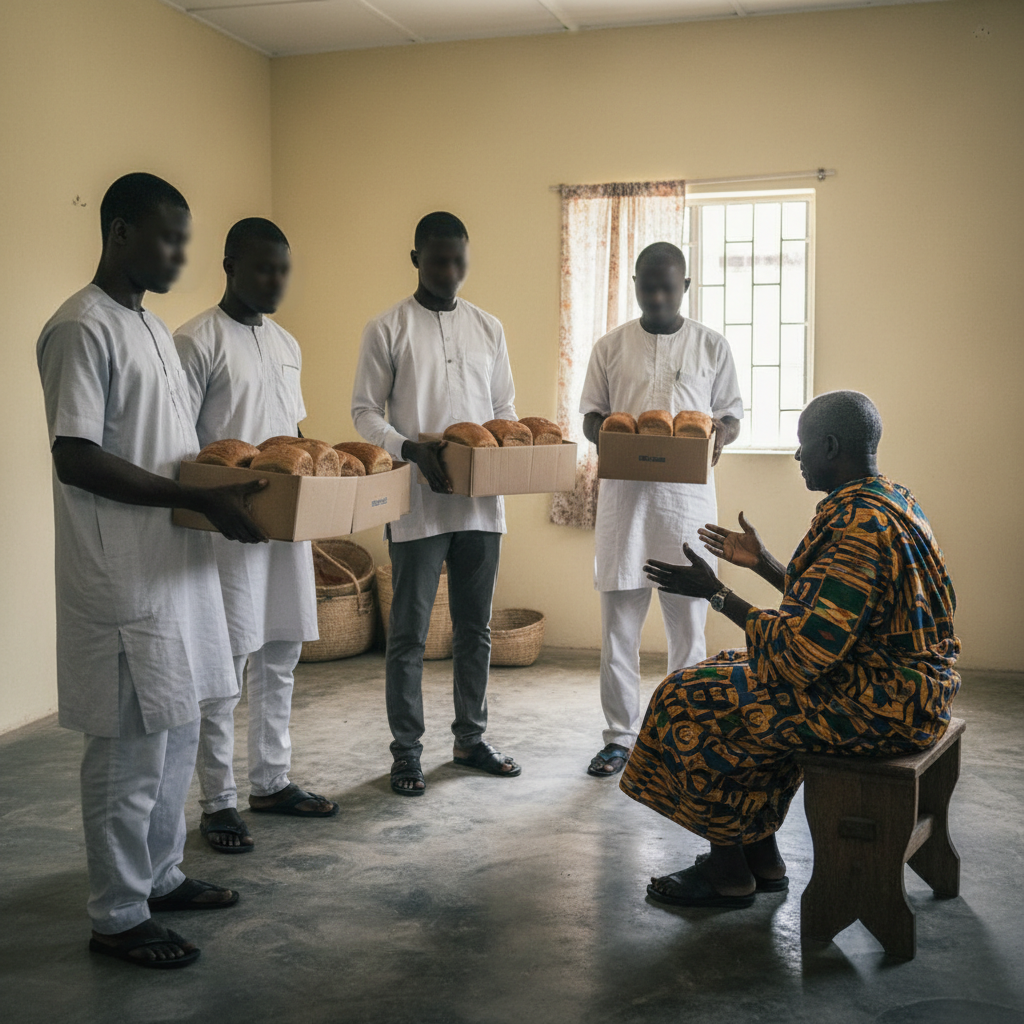 A1 Bread shares products with Chief Imam during Ramadan