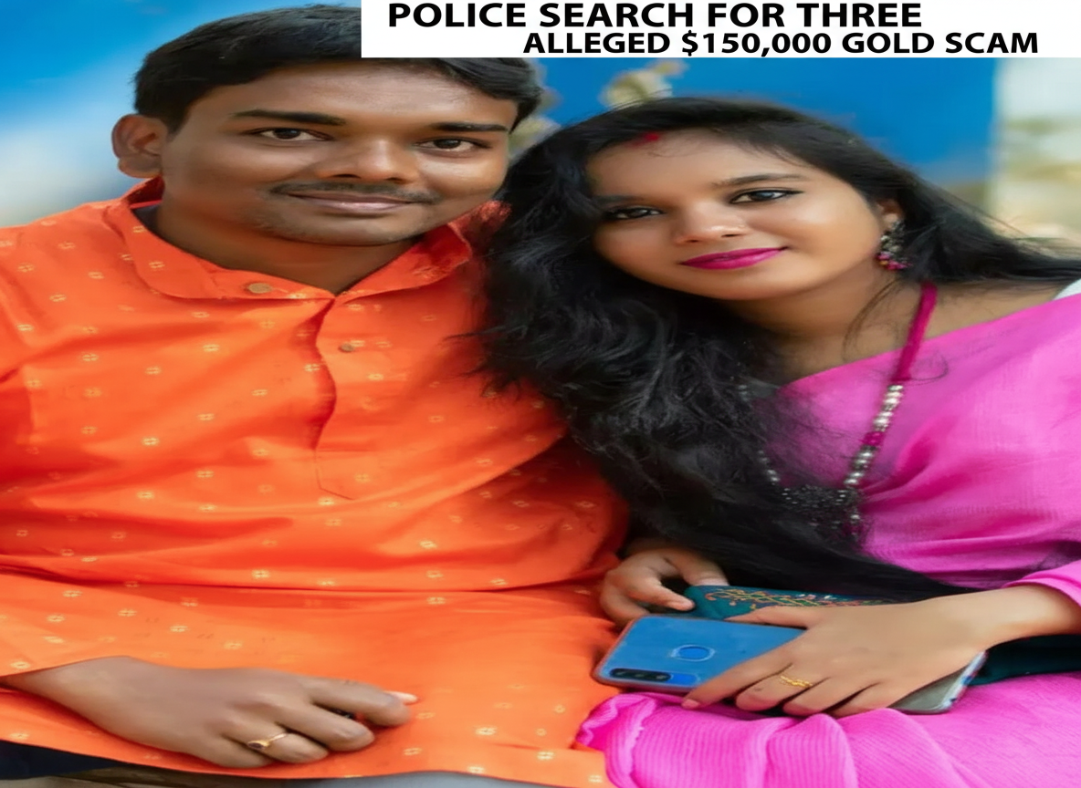 Police Search for Three Over Alleged 150000 Dollar Gold Scam