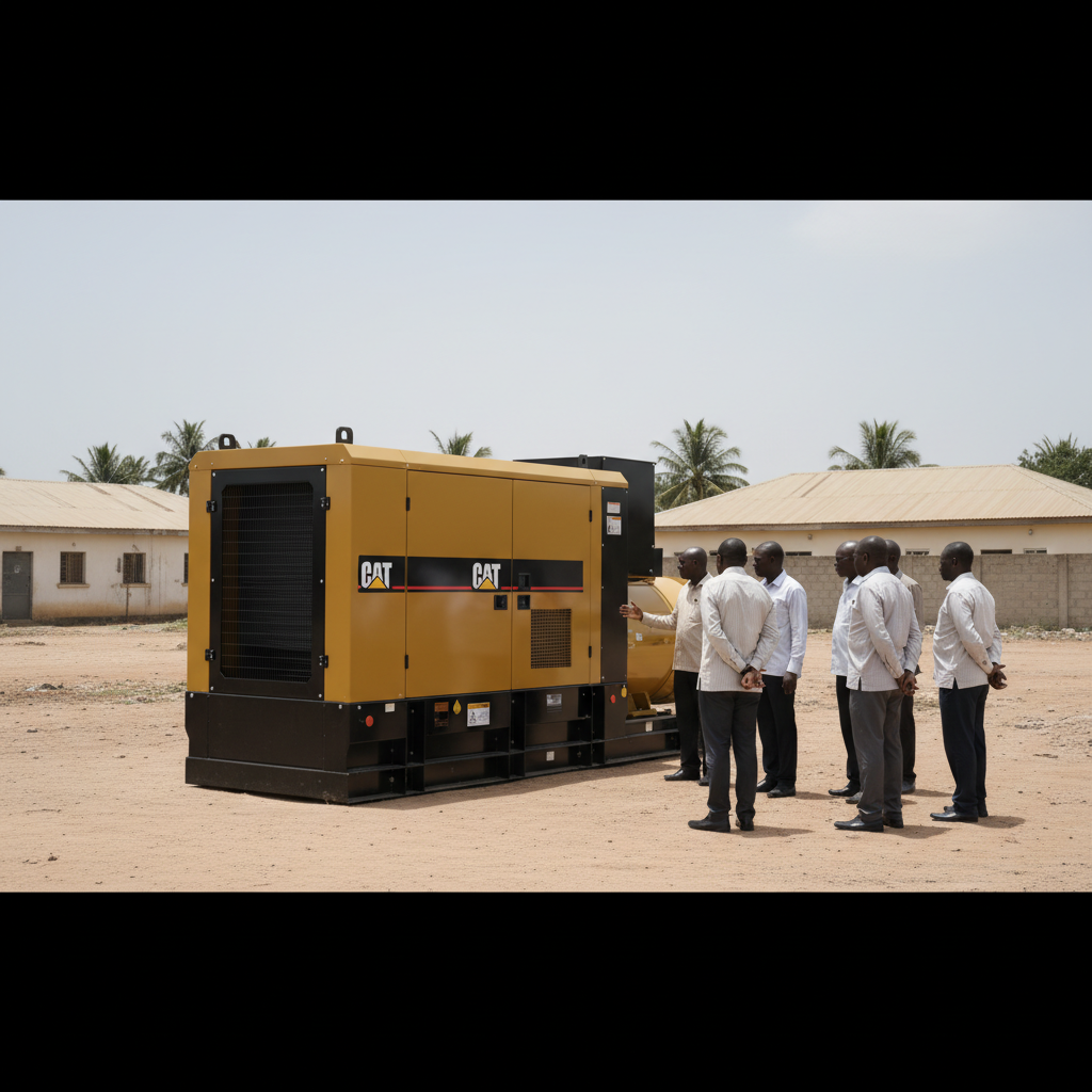 Mining company donates generator to Obuasi police