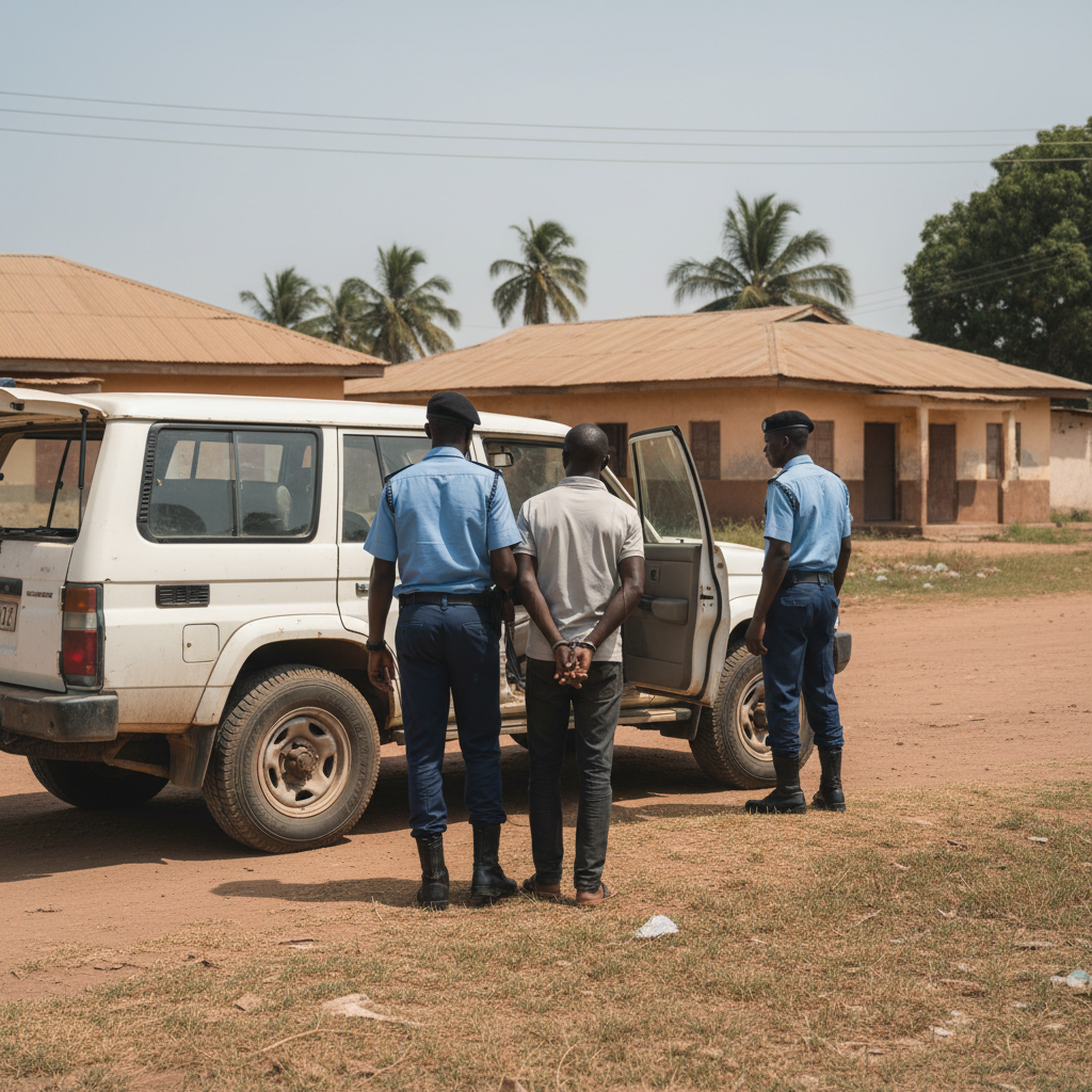 Alleged land guard and accomplice arrested in Abokobi