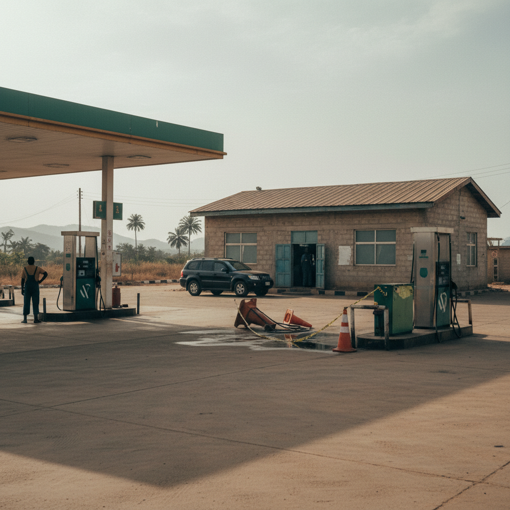 Armed robbers strike Accra filling station