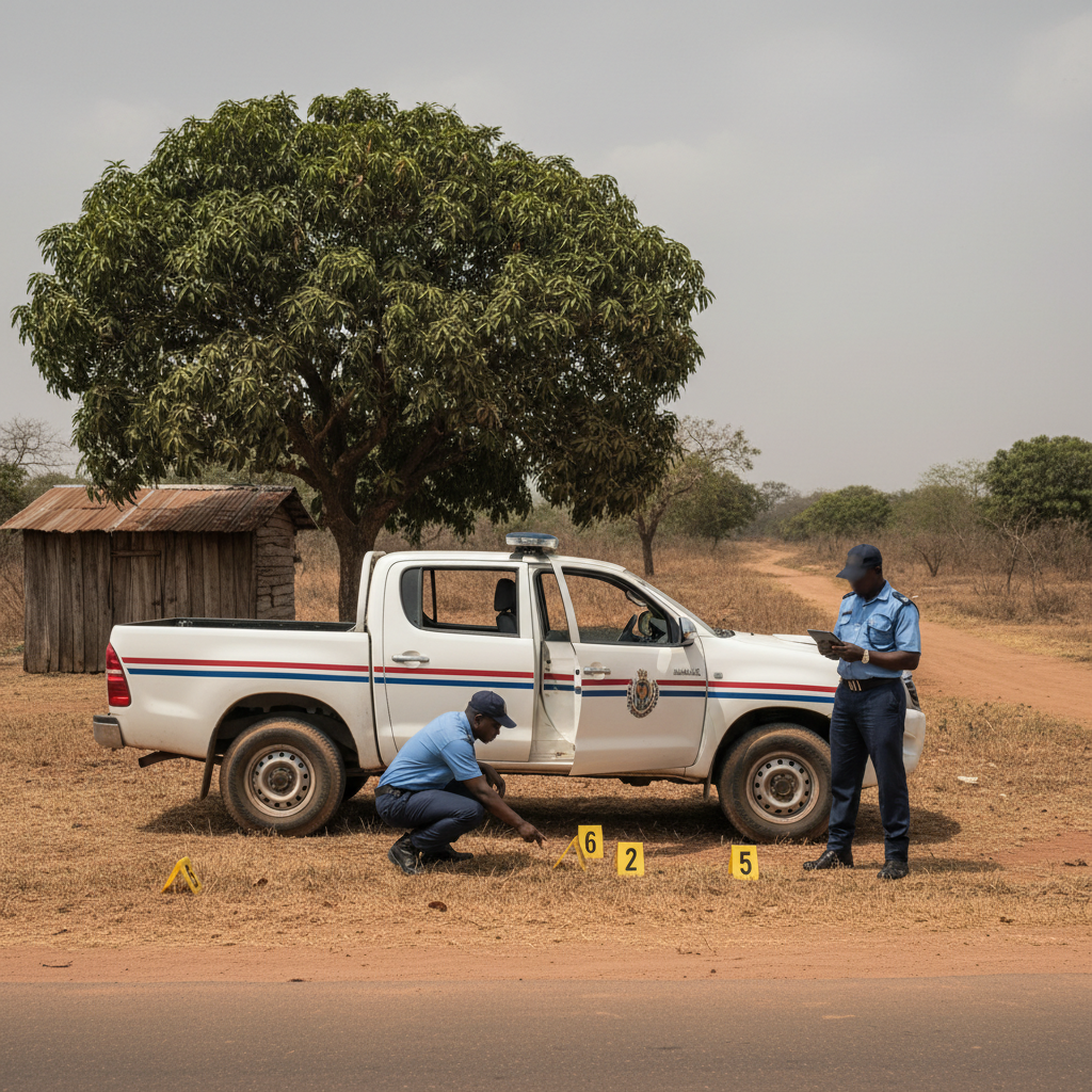 Police kill two robbers on Obuasi Dunkwa road