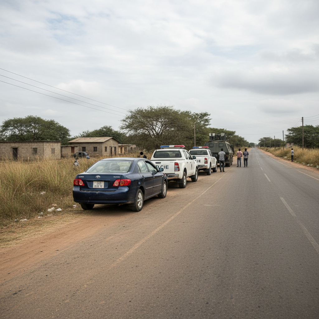 Ashanti Police Kill Two Robbers Seize Weapons And Car