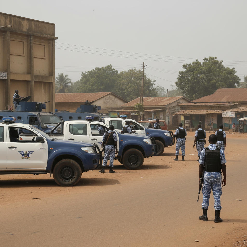 Police Boost Security in Bawku Amidst Violence
