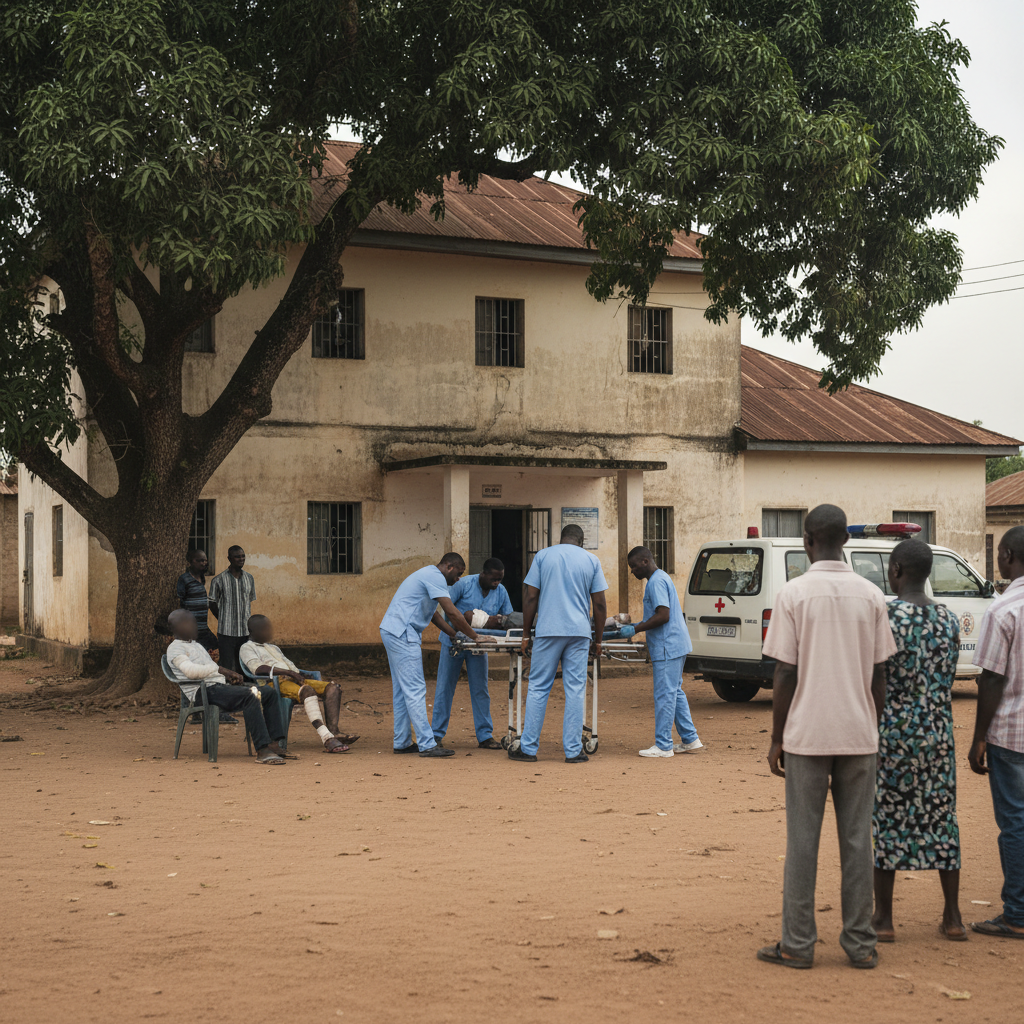 Bees sting 41 at Ghana police station