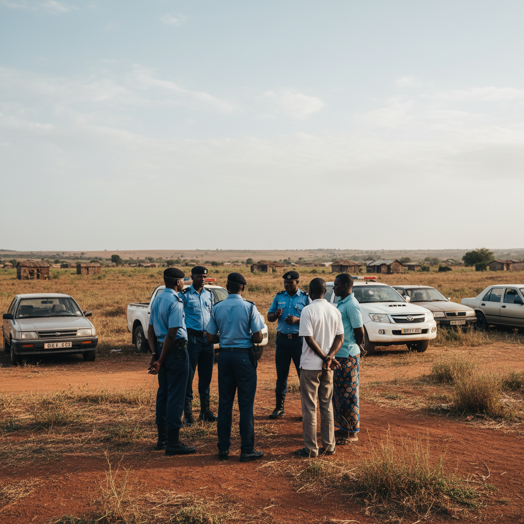 Bono East chief arrested for land guard activities