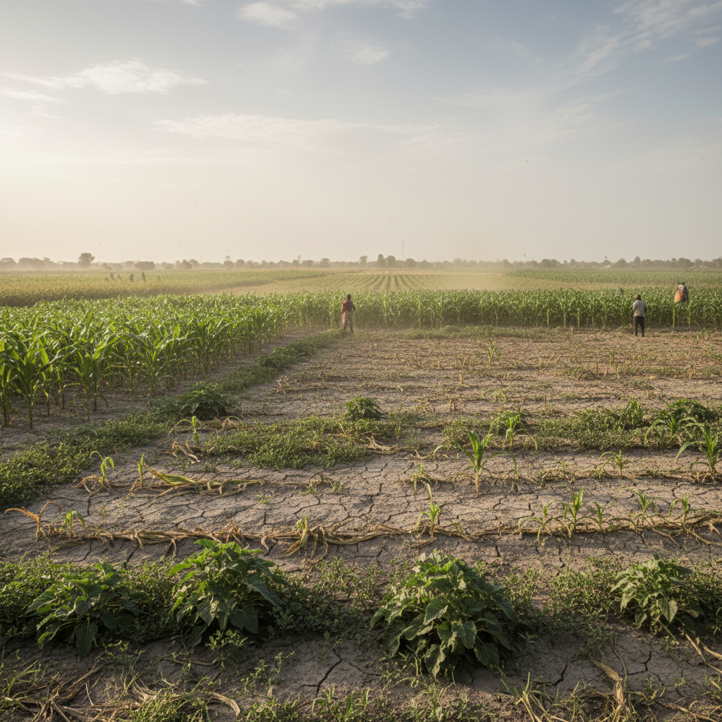 Climate stress threatens Ghana farming