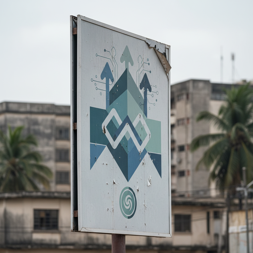 Crypto billboards ordered down