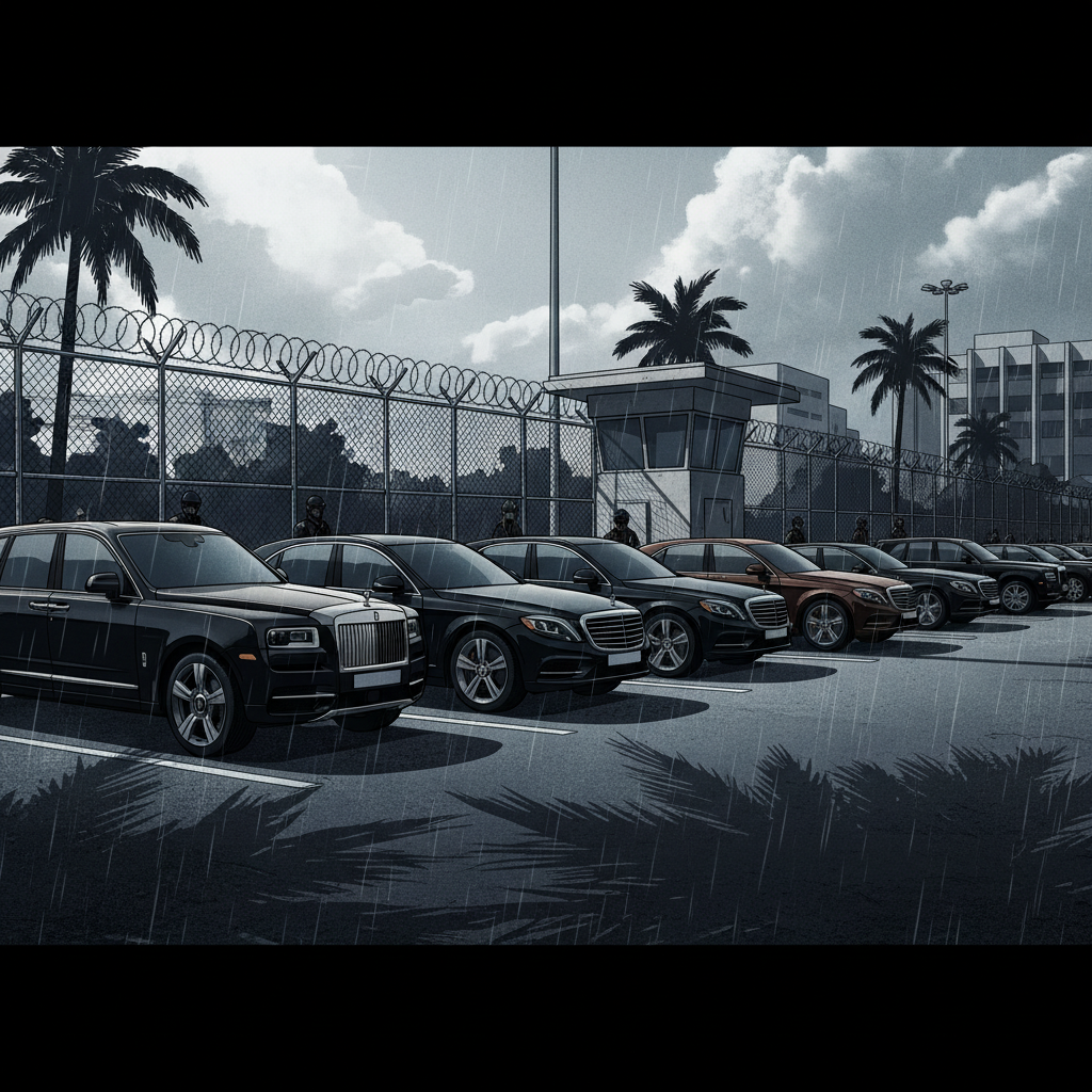 Customs Officials Intercept Five Luxury Vehicles at Aflao Border