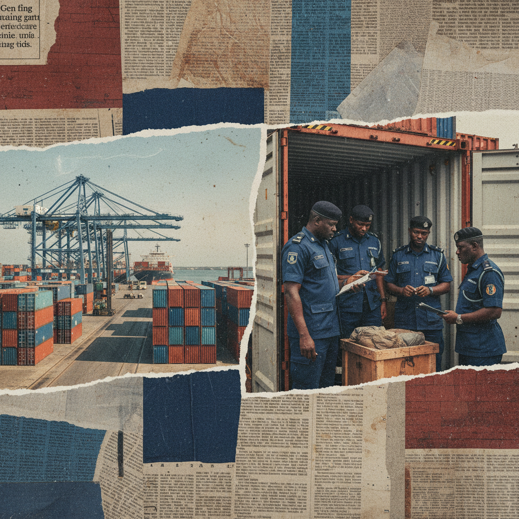 Customs Officials Intercept Container of Undeclared Weapons at Tema Port