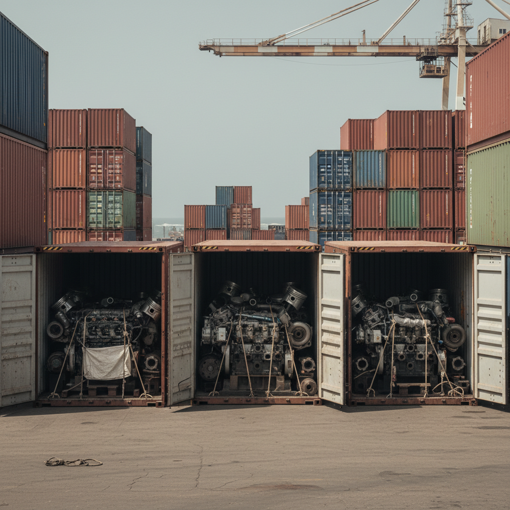 Customs seize 560 diesel engines at Tema Port
