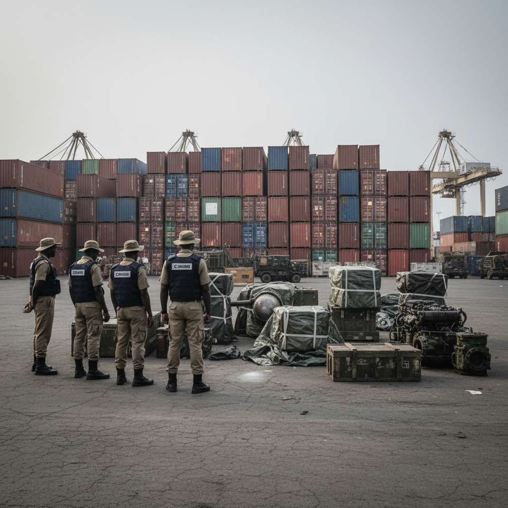 Customs Seize 560 Diesel Engines Suspected for Illegal Mining