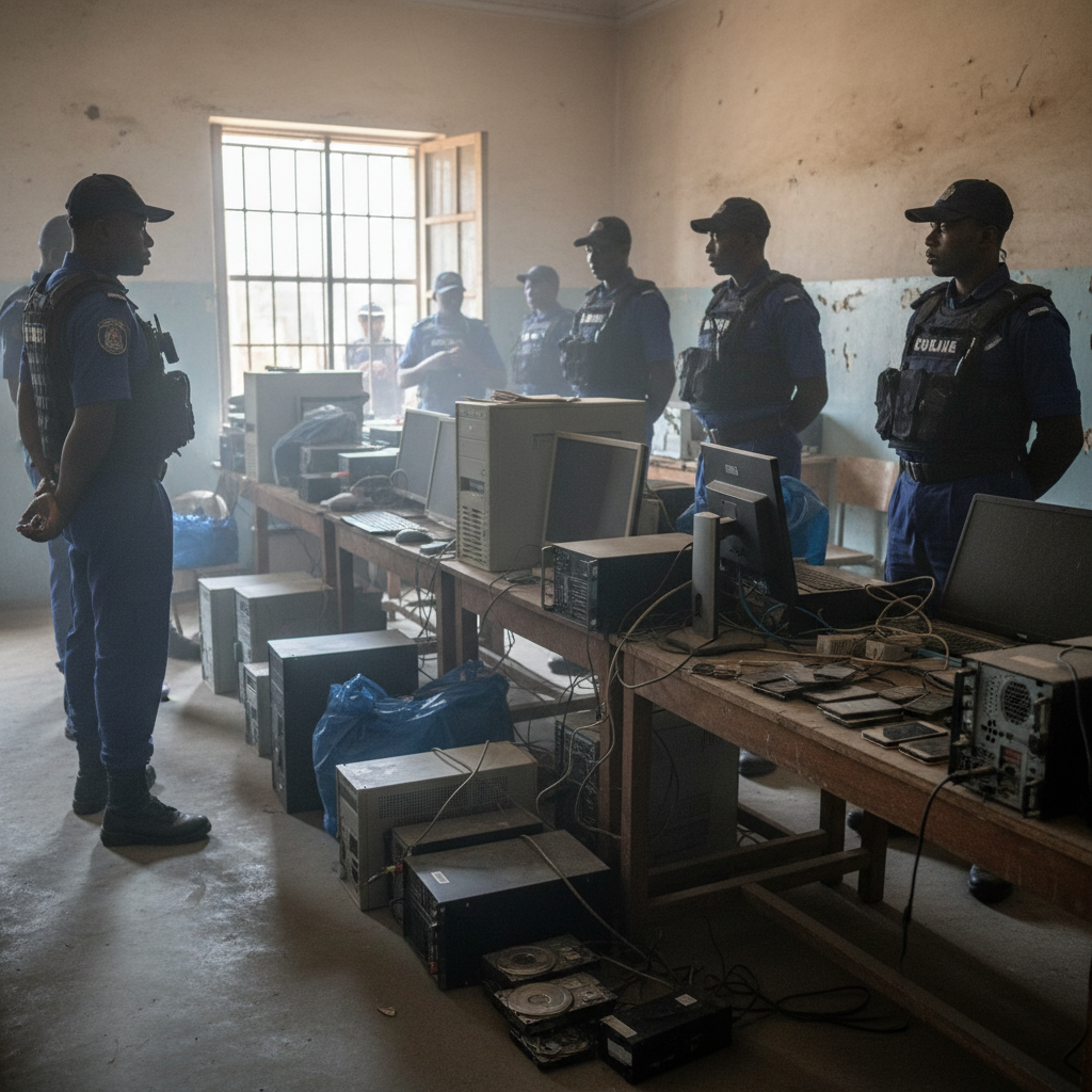 Cyber fraud gang busted in Accra