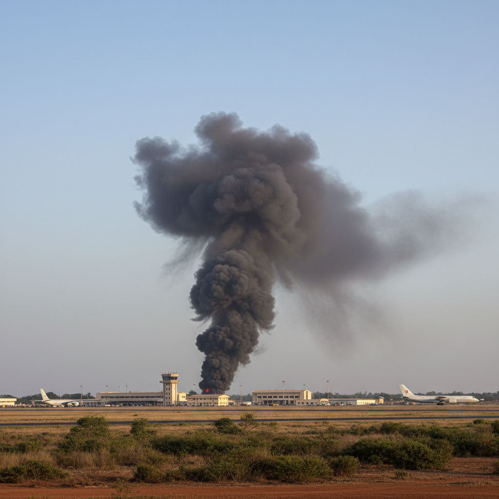 Drone strike near Dubai airport