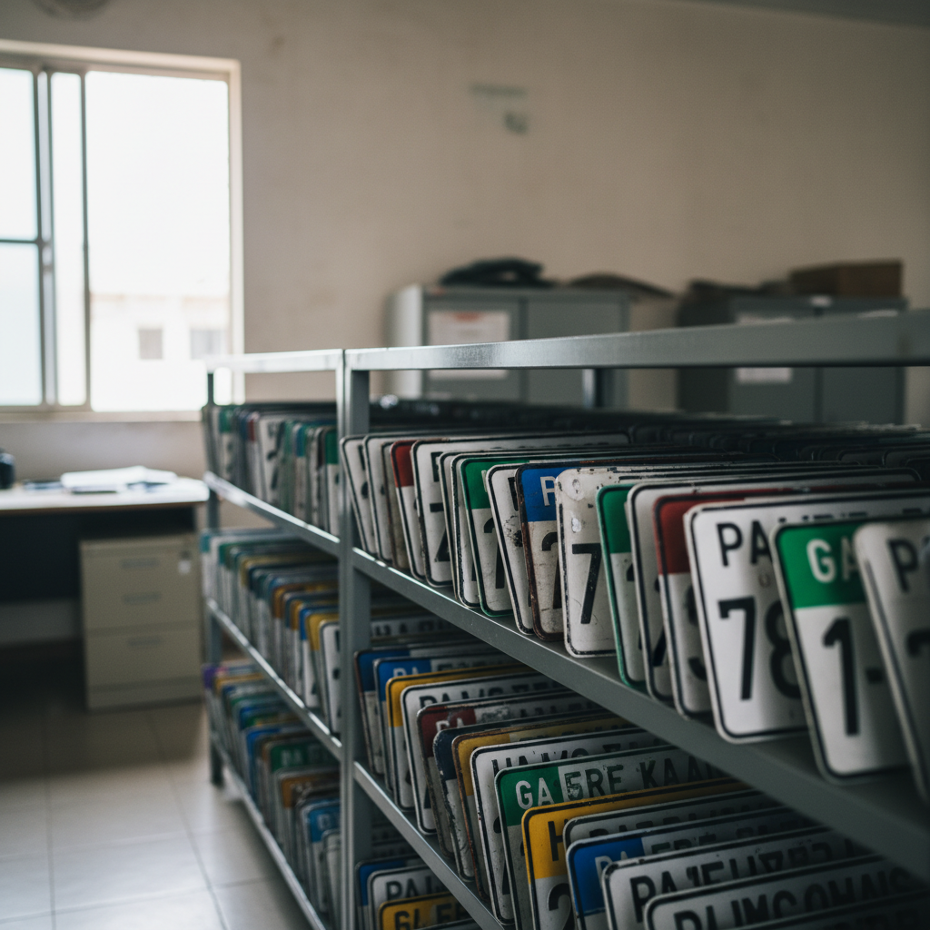 DVLA Uncovers Fake Number Plate Network