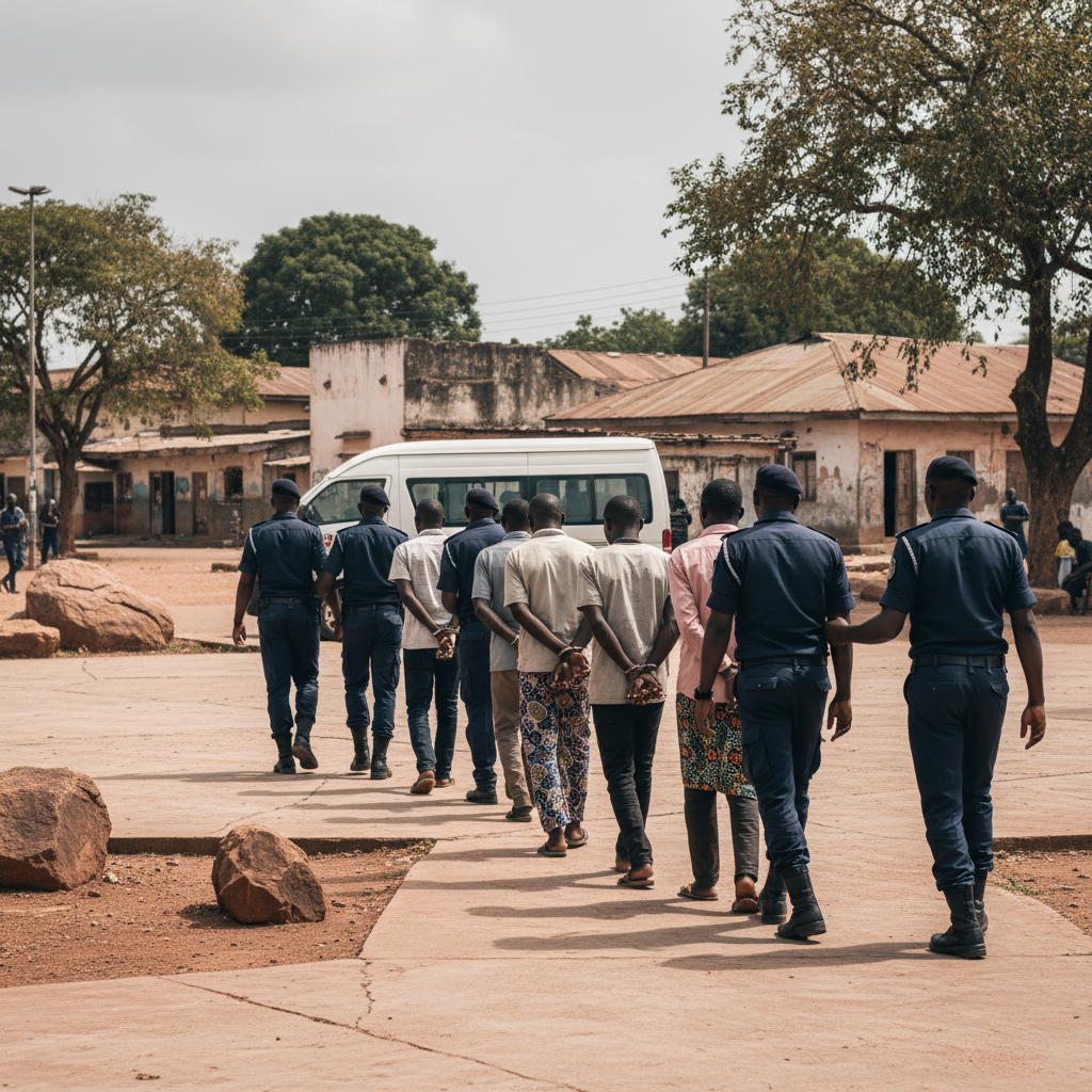 Eight Suspected Gamblers Arrested In Kumasi For Fraud