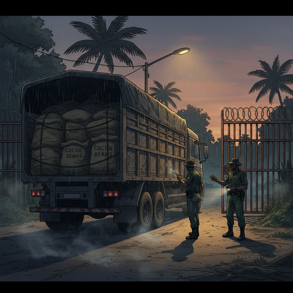 Security Agencies Intercept 500 Bags of Cocoa at Elubo Border