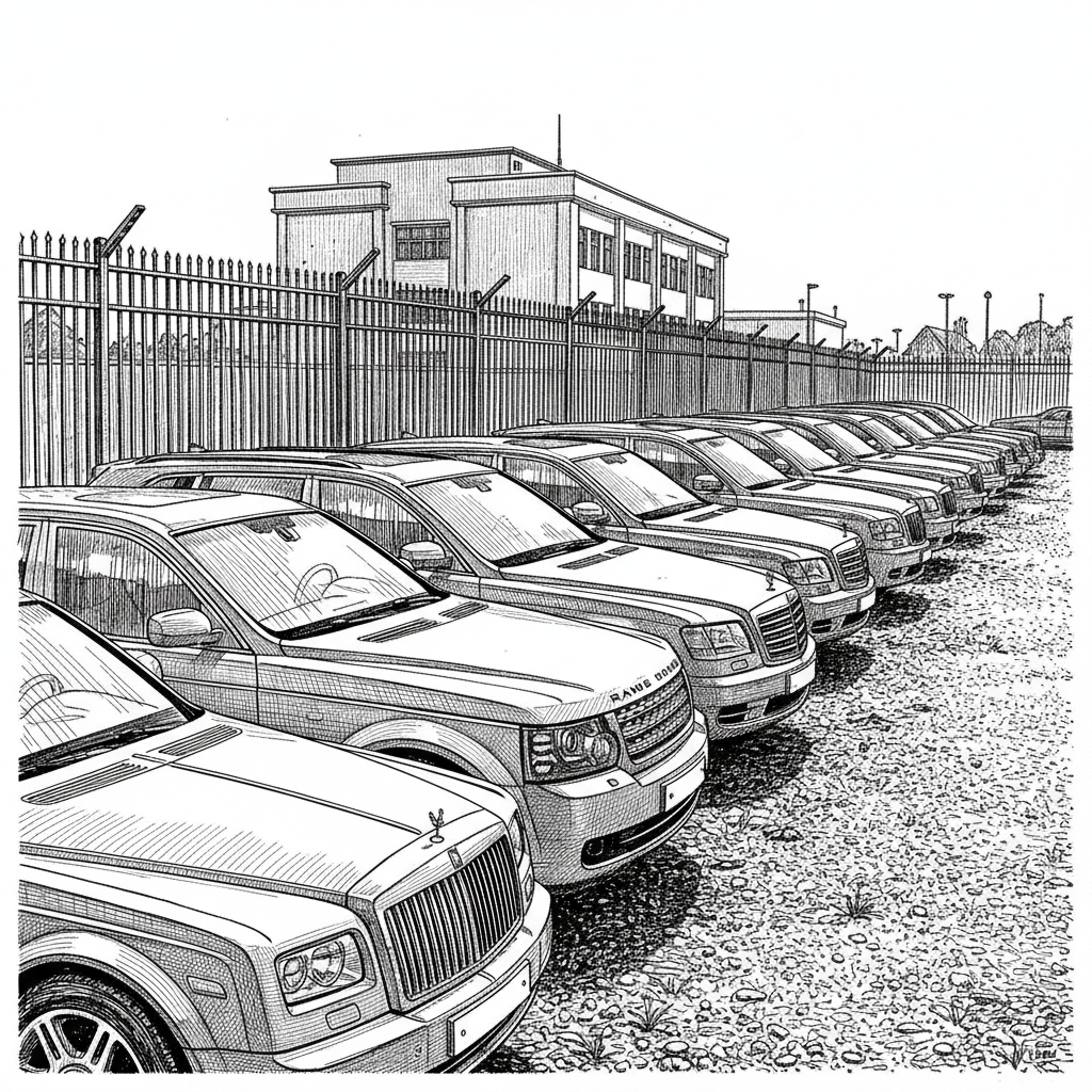 EOCO Seizes Luxury Vehicles Stolen From North America