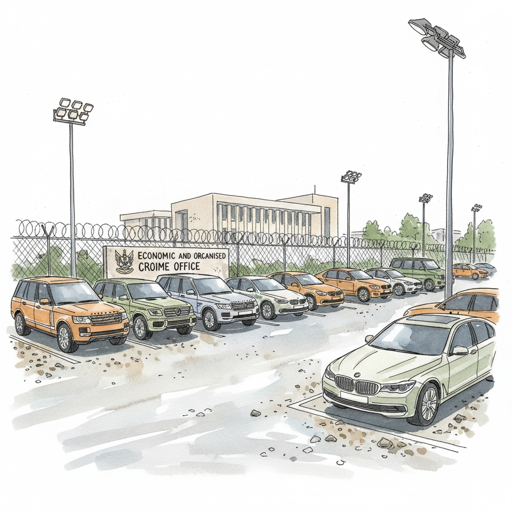 EOCO Intercepts 13 Luxury Vehicles Stolen from North America