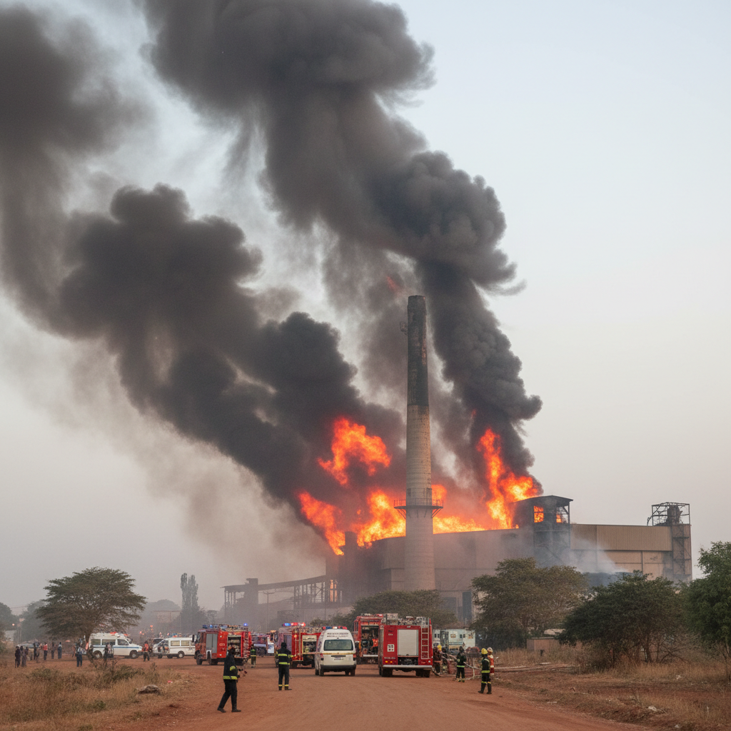 Fire engulfs UAE oil hub amidst Iran-US conflict