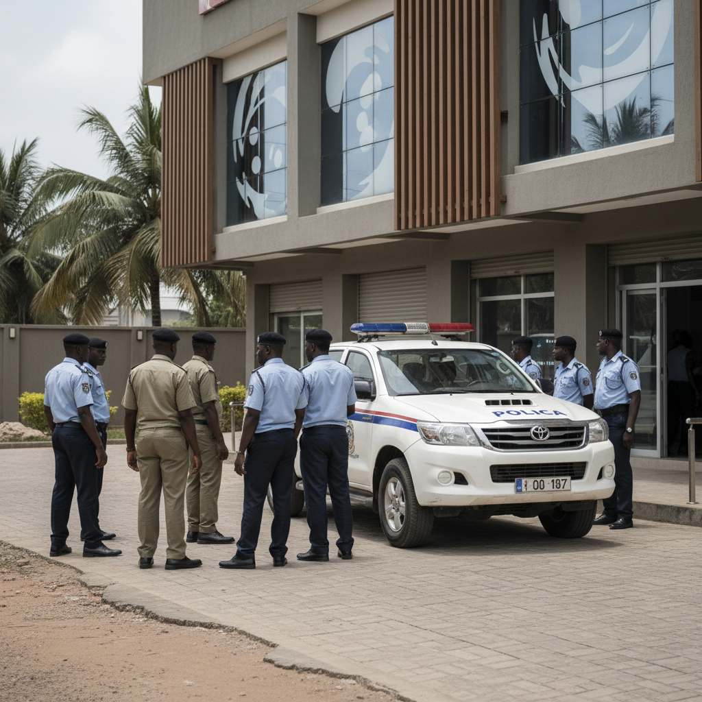 Five arrested in robbery at Asankrangwa Chinese company