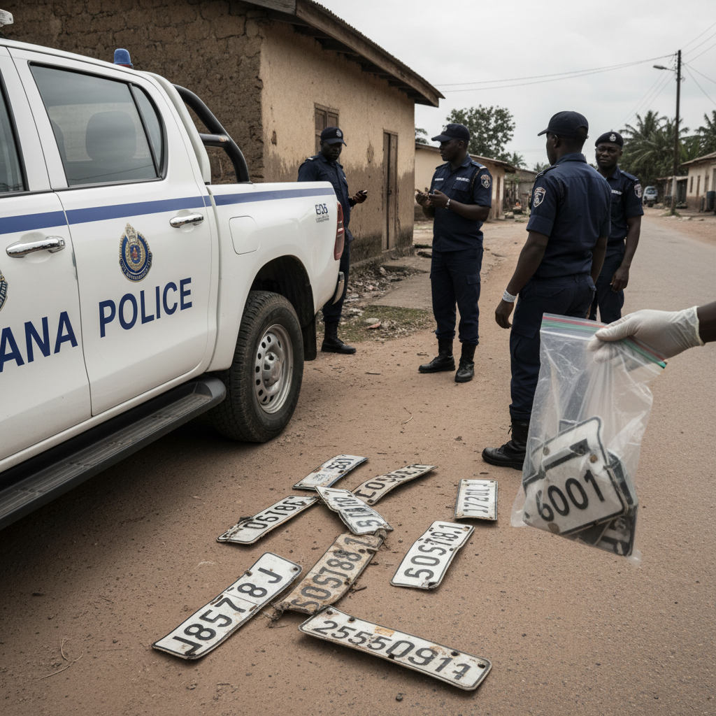 Five arrested for faking DVLA number plates