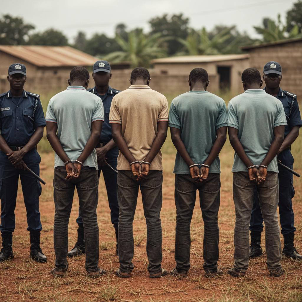 Four suspected land guards arrested