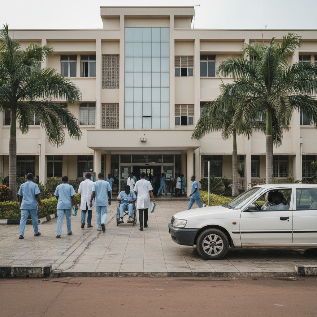 Ga Mantse discharged from hospital after accident