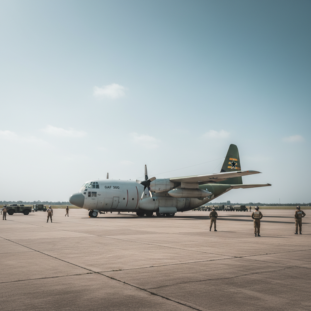 GAF Airlifts Stampede Victim for Treatment