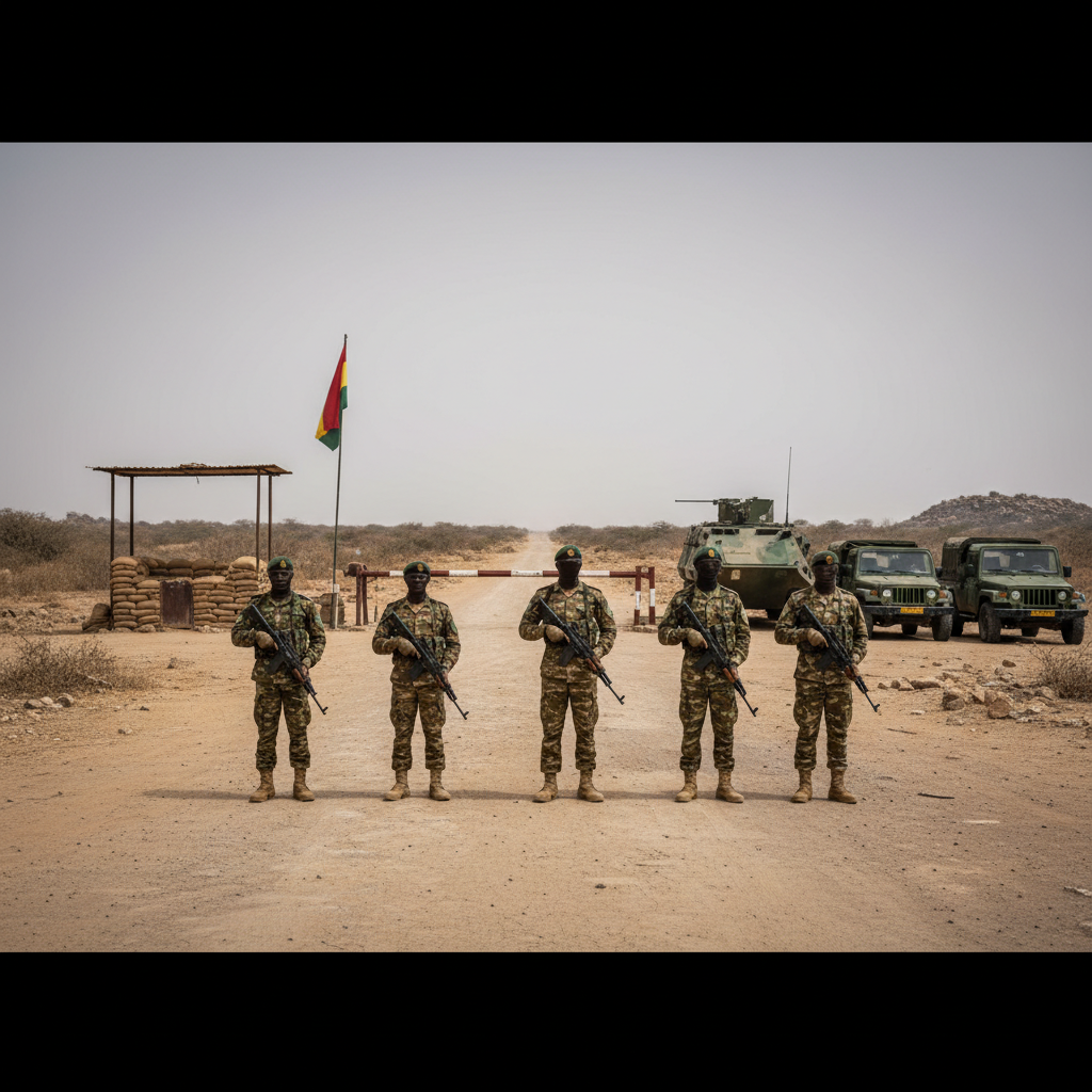 GAF Northern Command Officer seeks border security cooperation