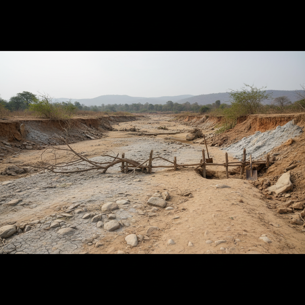 Illegal mining pollutes Assin Agave water sources