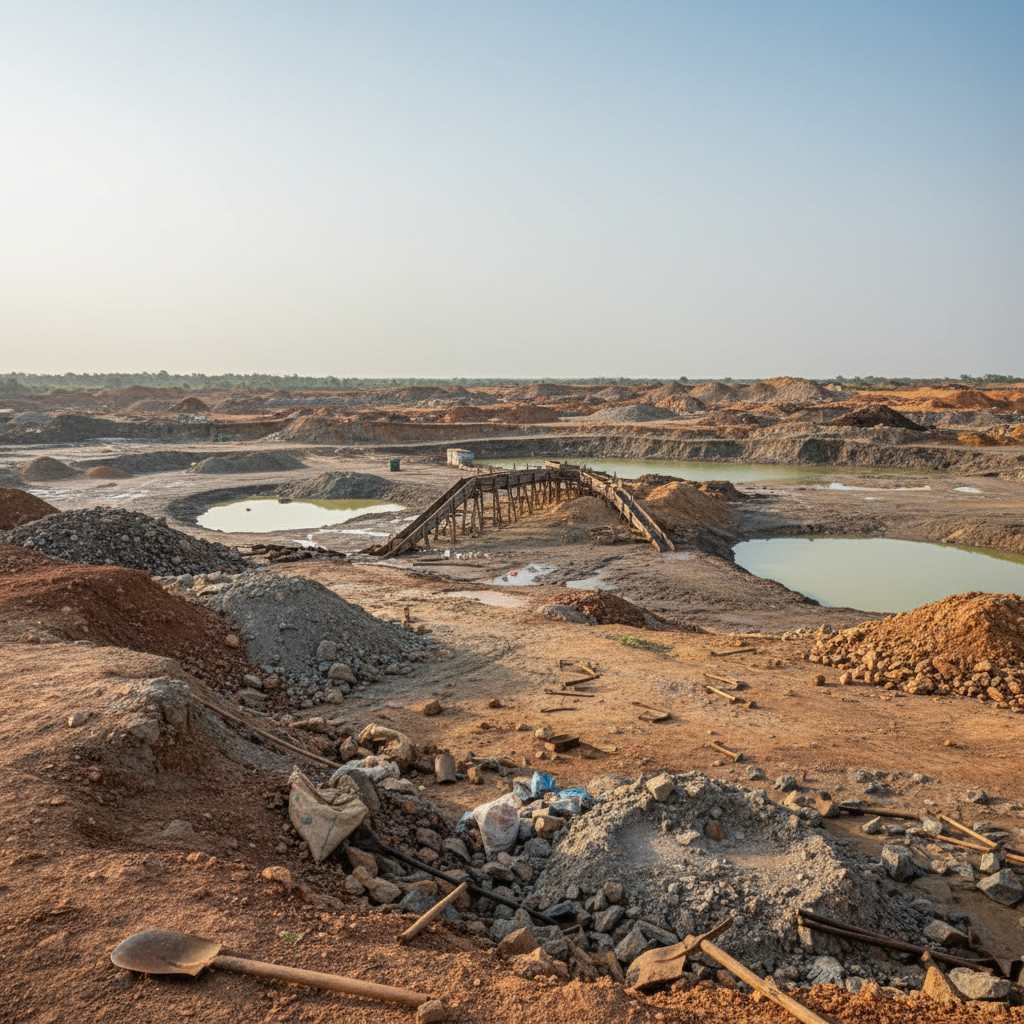 Illegal mining now a security threat, official warns