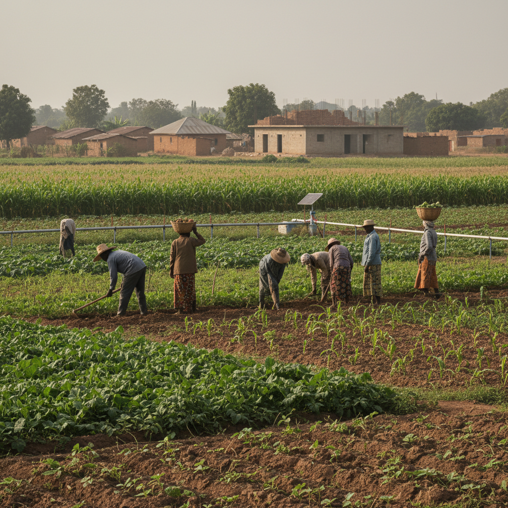 Gender gap in farming risks Africa's climate fight