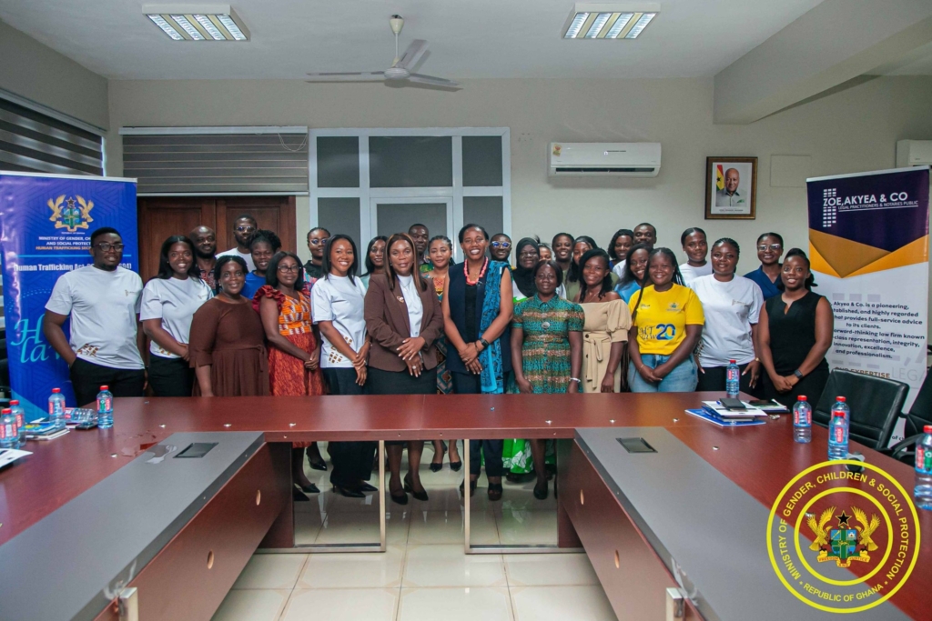 Gender Ministry Trains Staff on Human Trafficking