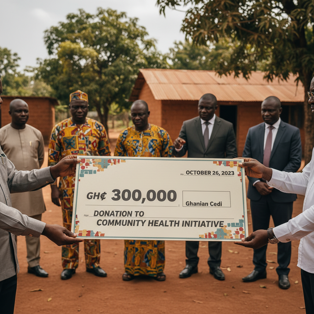 GFZA Gives GH¢300,000 to Medical Trust Fund