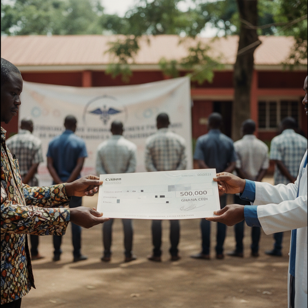 GFZA Donates GH¢300,000 to Medical Fund