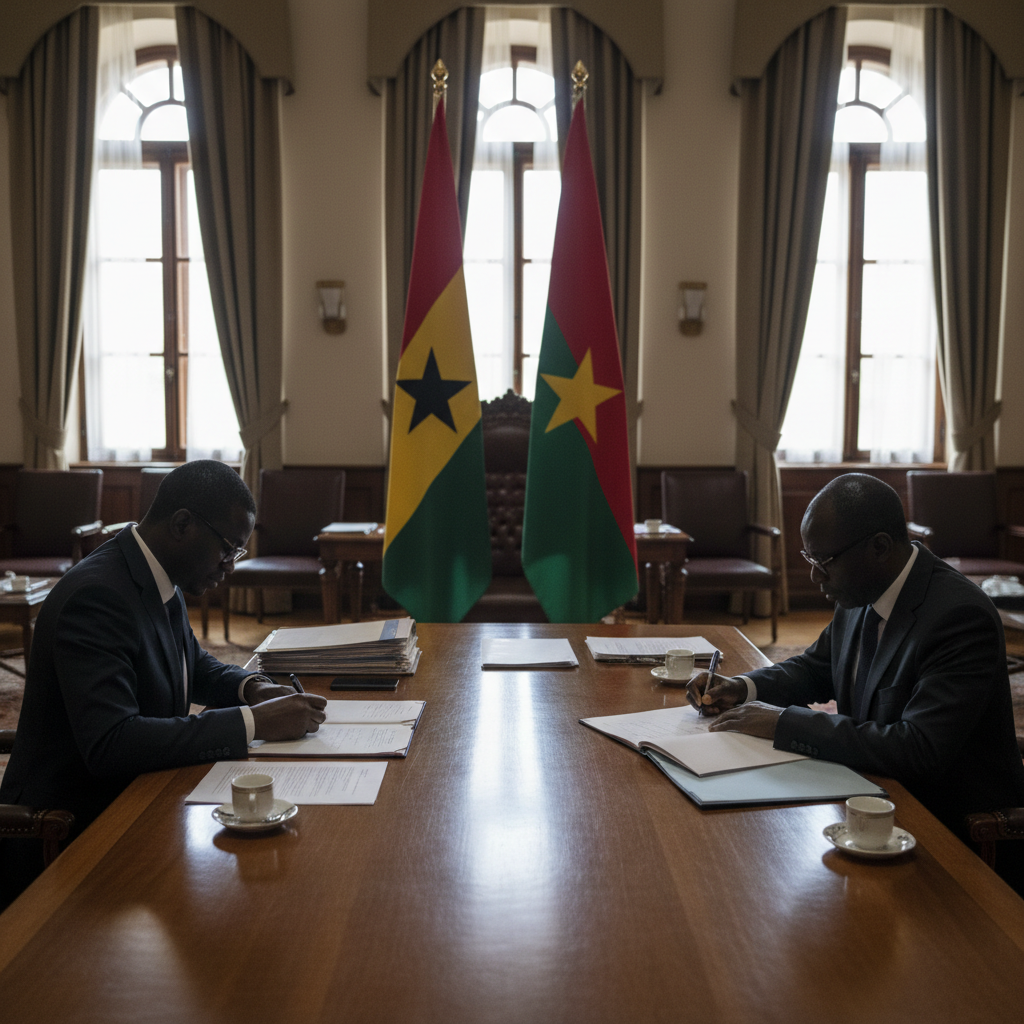 Ghana and Burkina Faso sign seven pacts