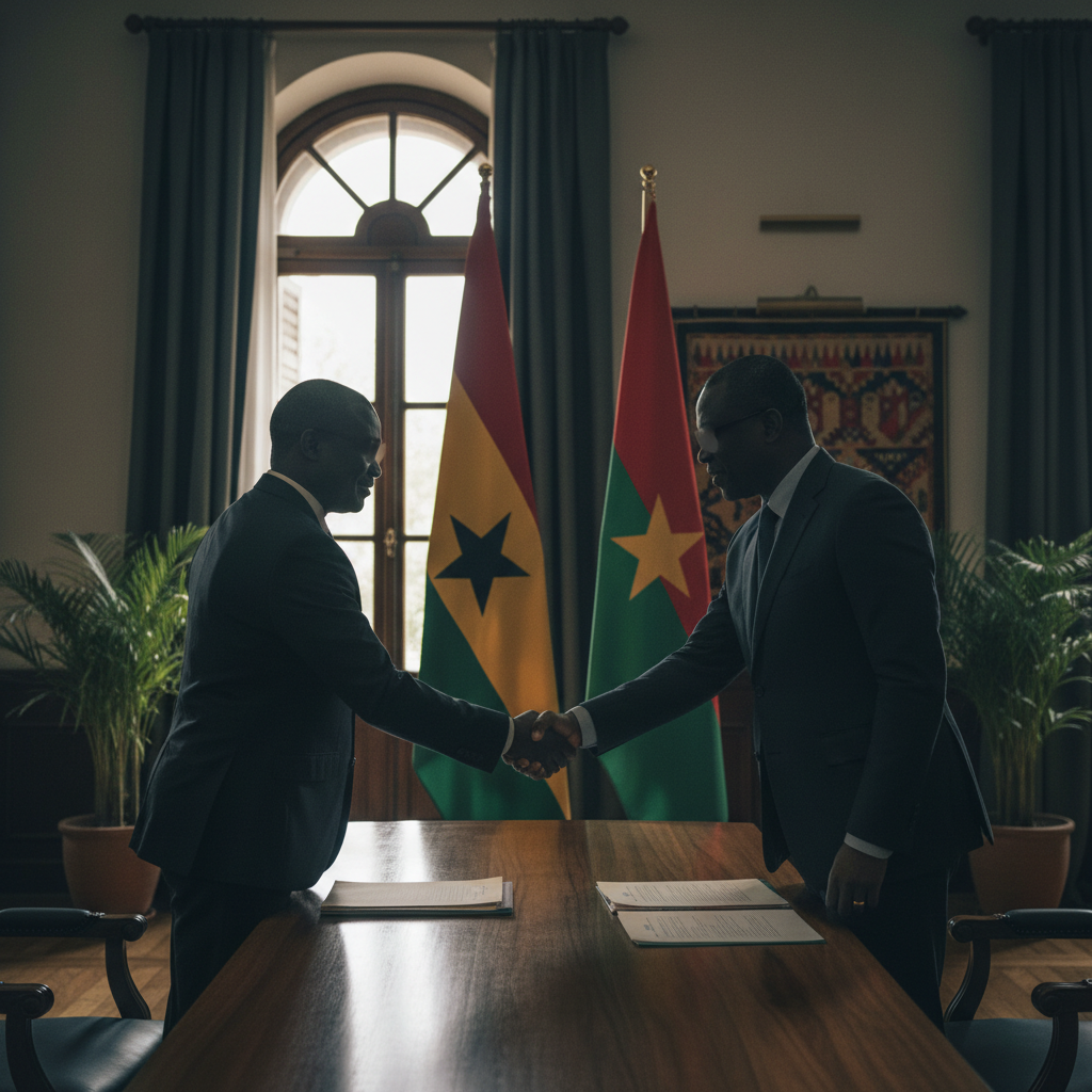 Ghana and Burkina Faso sign 7 security agreements