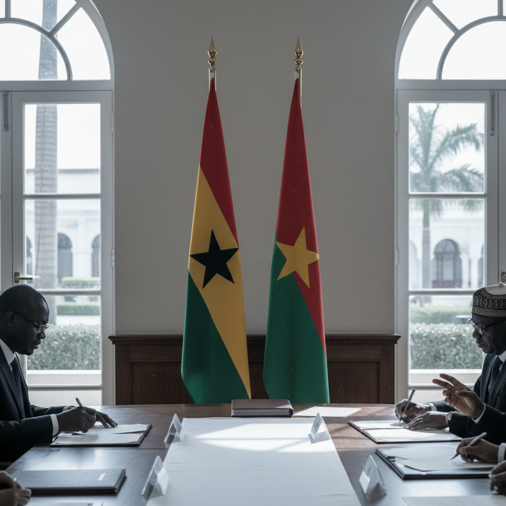 Ghana and Burkina Faso sign 7 new agreements on terror and security