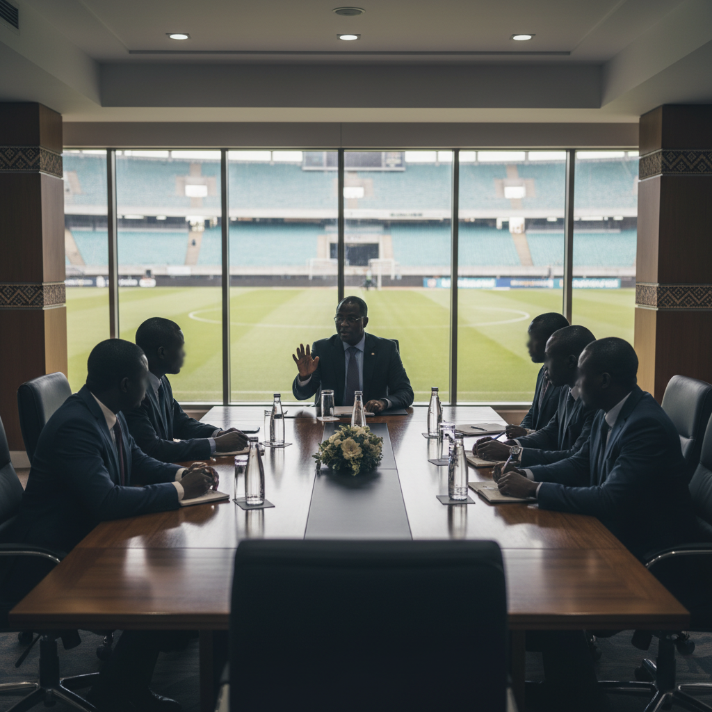 Ghana Parliament Visits Sunderland for Democracy Cup