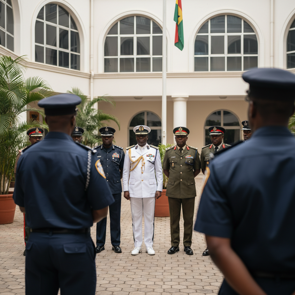 Ghana Police Host NYPD Delegation