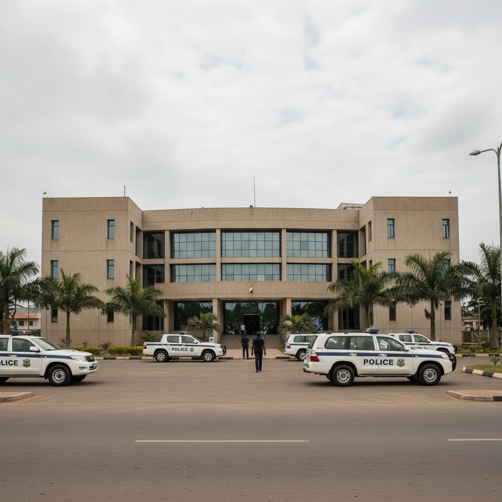Ghana police host New York City police delegation