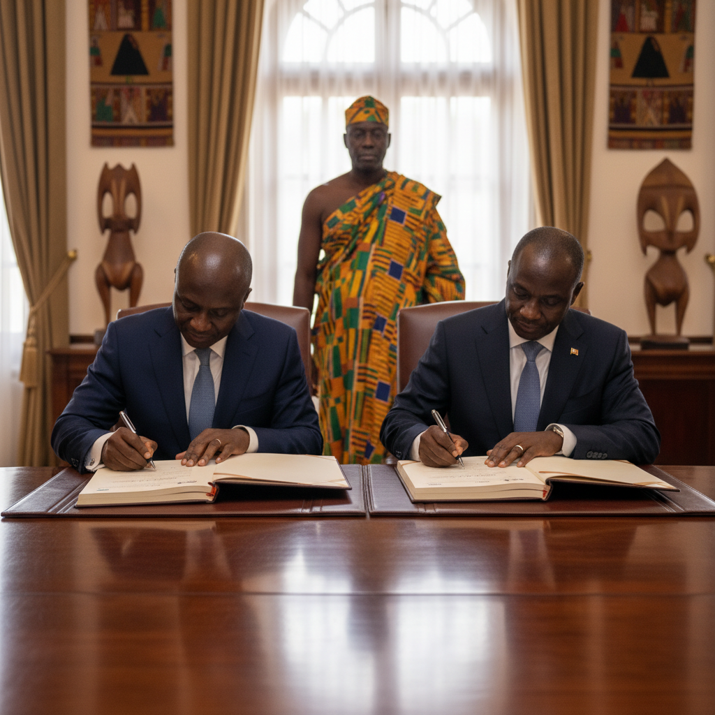 Ghana reaches debt deal with Belgium