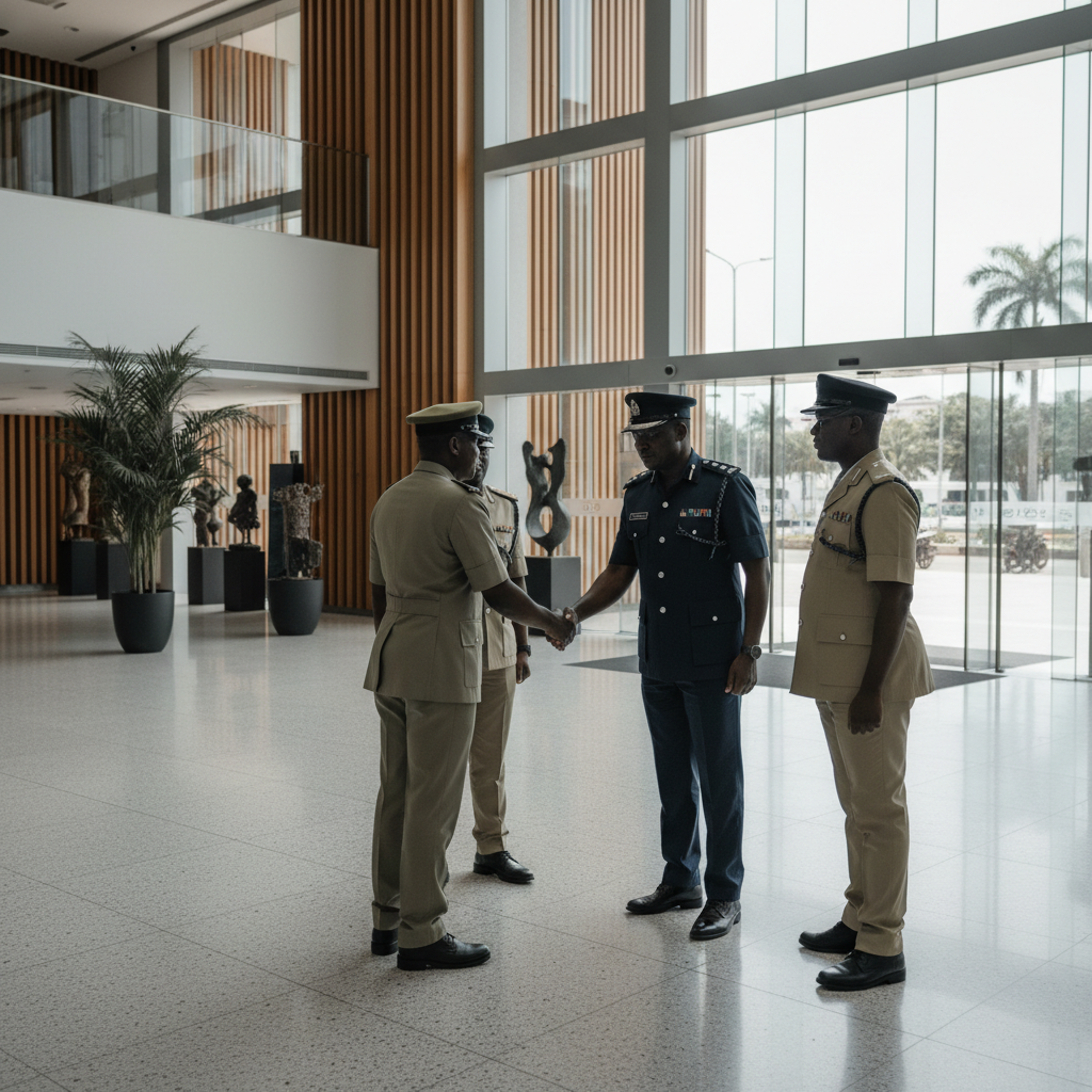 Ghana Police Host US Law Enforcement Delegation