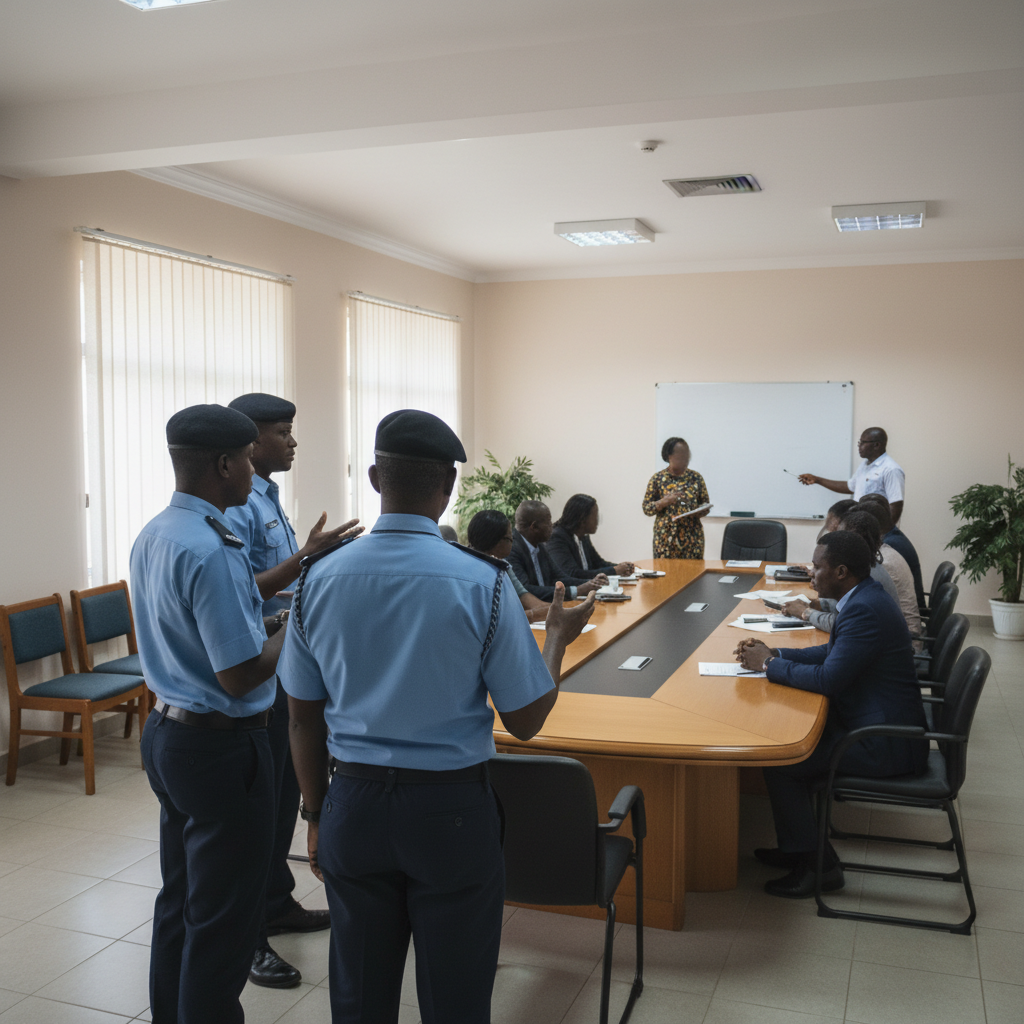 Ghana Police And NYPD Discuss Policing Partnership