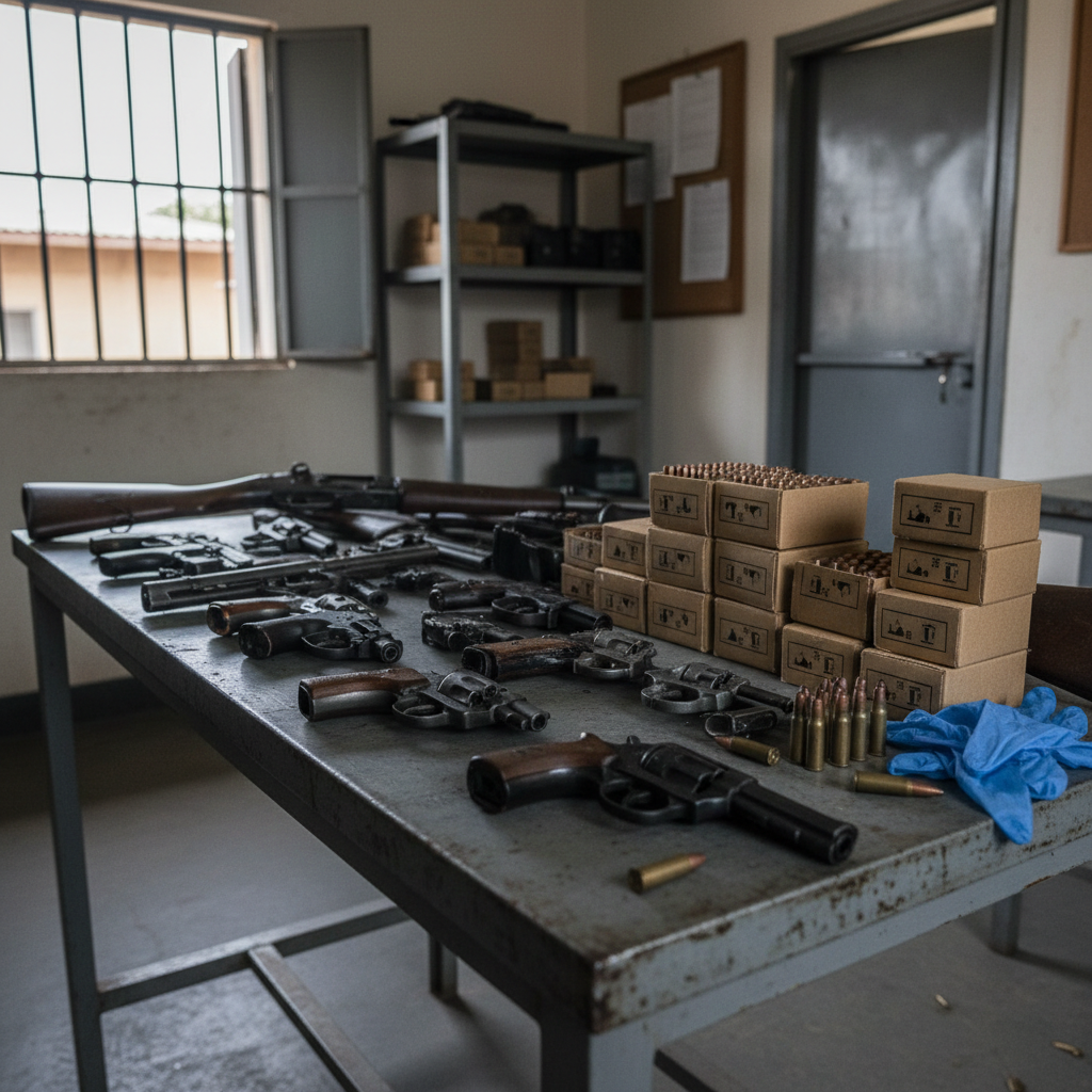 Over 50 illegal firearms seized in Western Region operation