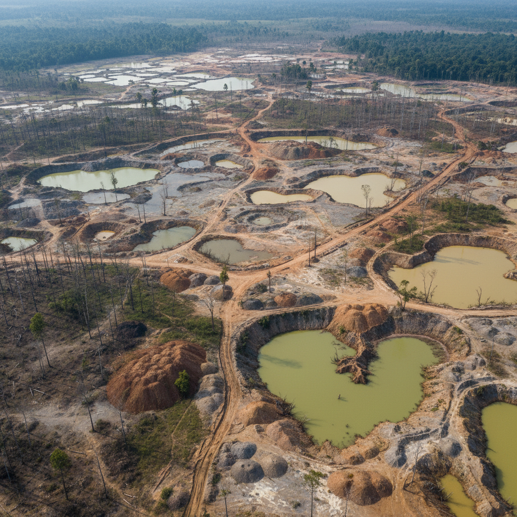 Illegal Mining Clampdown Leads to Arrests in Western Region