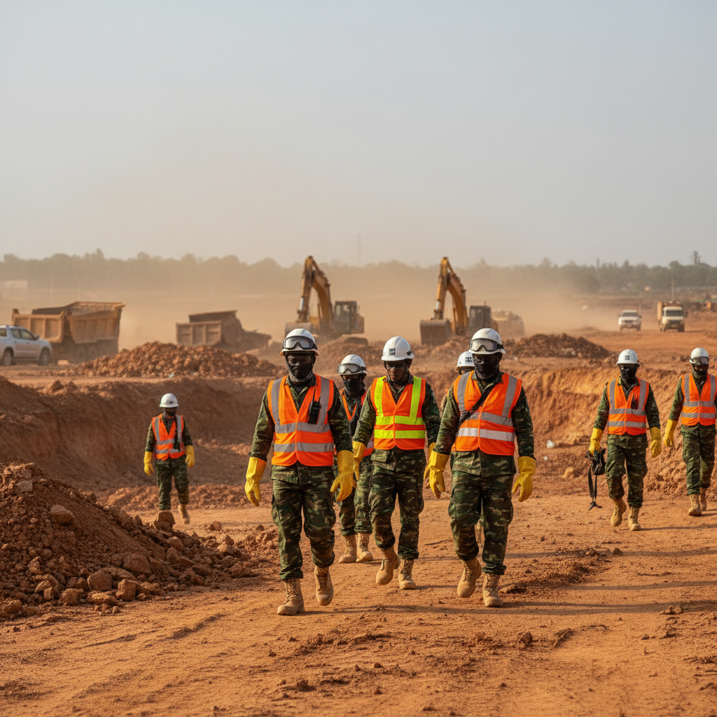 51 foreign nationals held for illegal mining